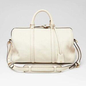 Louis Vuitton Cream Calf Leather Sofia Coppola MM Bag